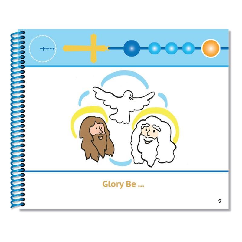 A Little Catholic's First Rosary Book: The Joyful Mysteries Bead-by-Bead Picture Prayer Book