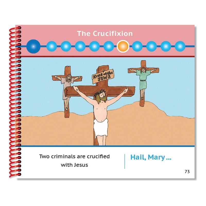 A Little Catholic's First Rosary Book: The Sorrowful Mysteries Bead-by-Bead Picture Prayer Book
