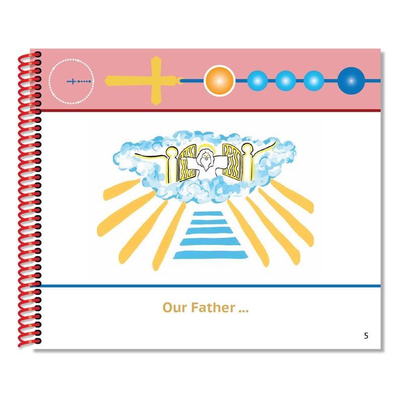 A Little Catholic's First Rosary Book: The Sorrowful Mysteries Bead-by-Bead Picture Prayer Book