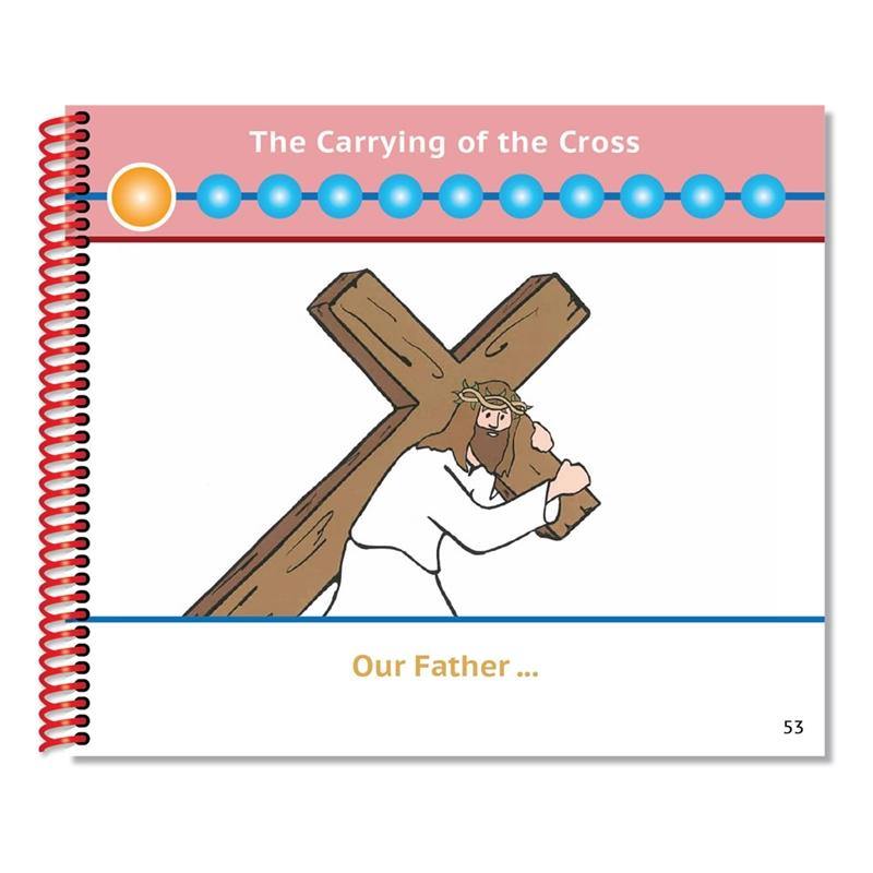 A Little Catholic's First Rosary Book: The Sorrowful Mysteries Bead-by-Bead Picture Prayer Book