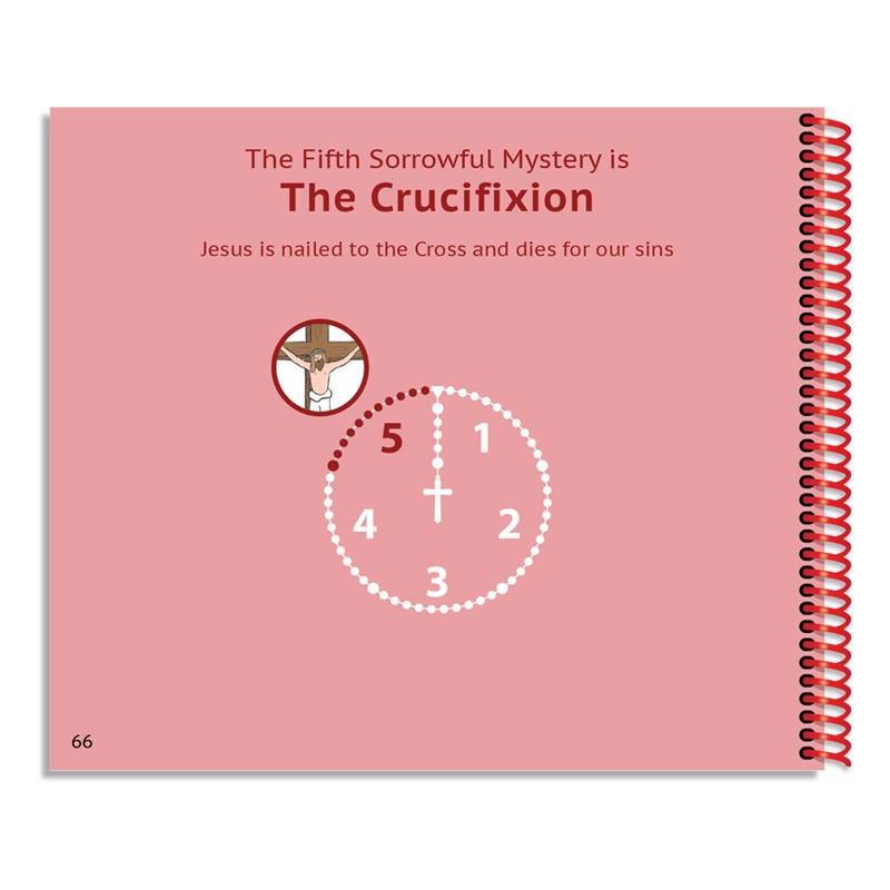A Little Catholic's First Rosary Book: The Sorrowful Mysteries Bead-by-Bead Picture Prayer Book