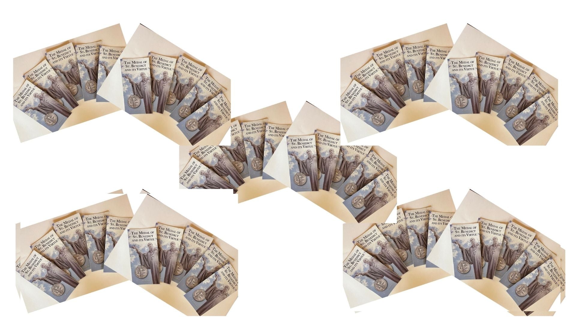 The Medal of Saint Benedict and its virtue Pamphlet - Journeys of Faith