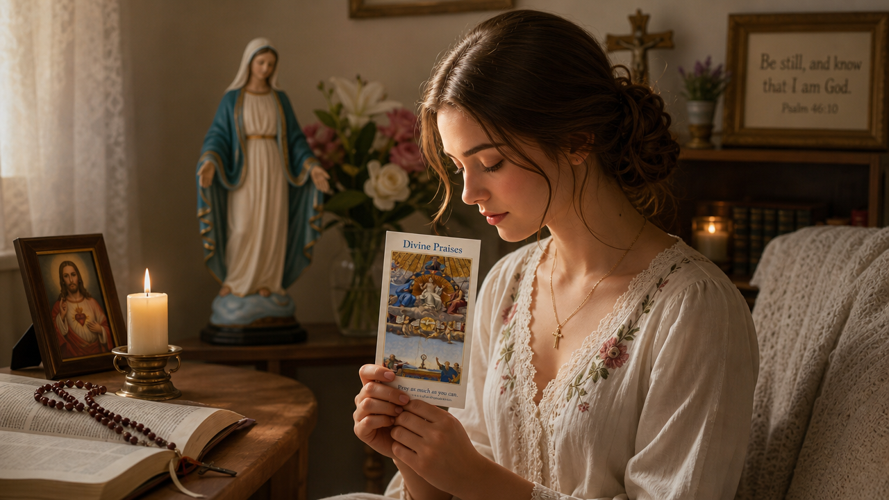 Divine Praises Prayer Card Packages