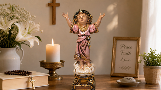 Divino Nino 8" Statue, New from Colombia