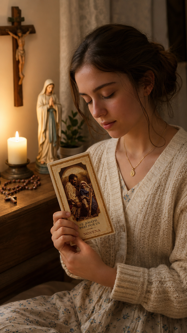 Saint Joseph Prayer Card Novena 