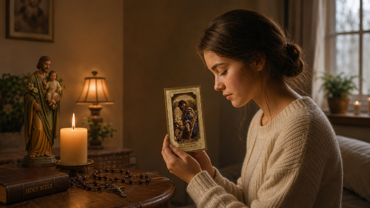 Saint Joseph Prayer Card Novena 