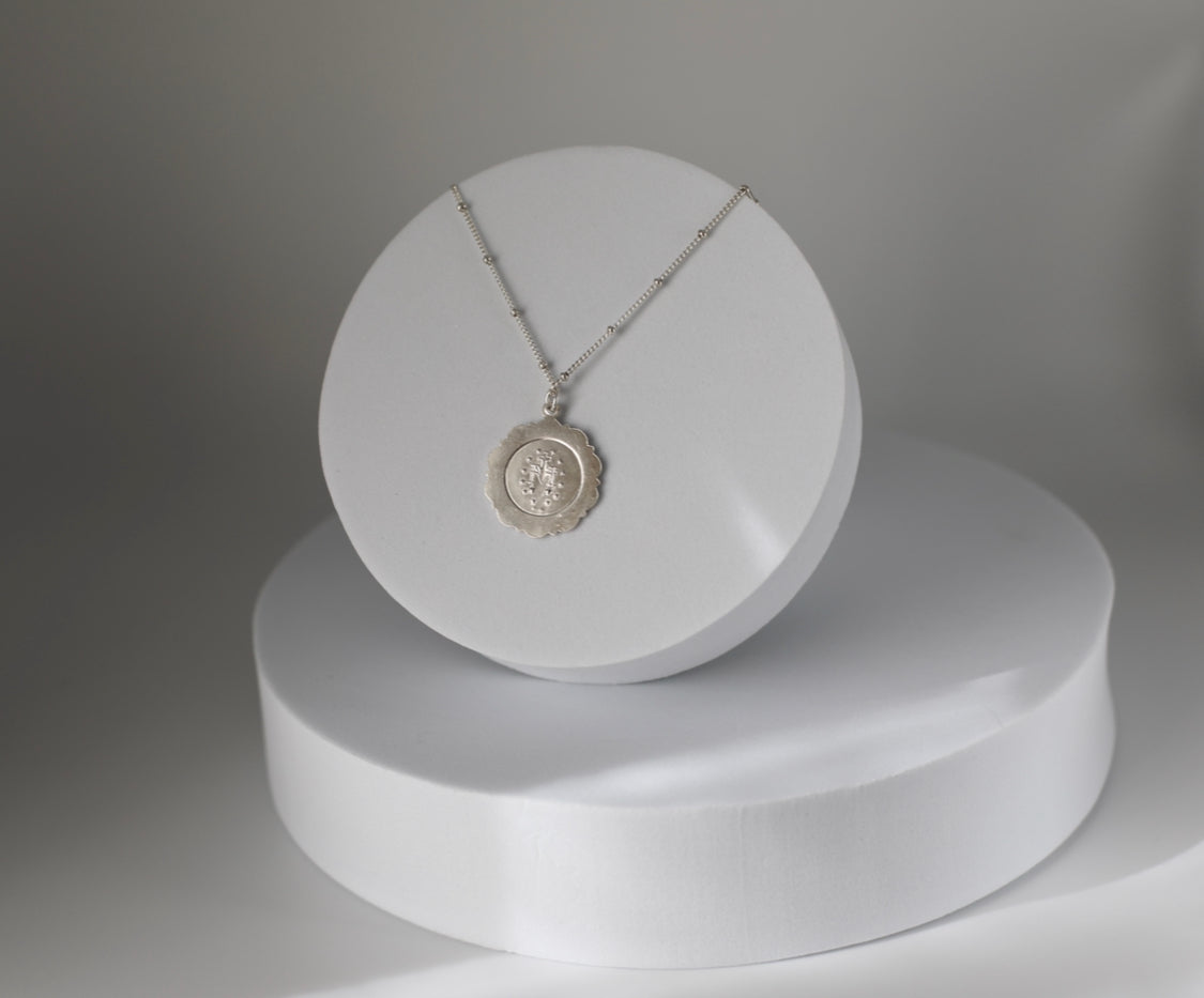 Miraculous Medal Necklace in Silver - Journeys of Faith