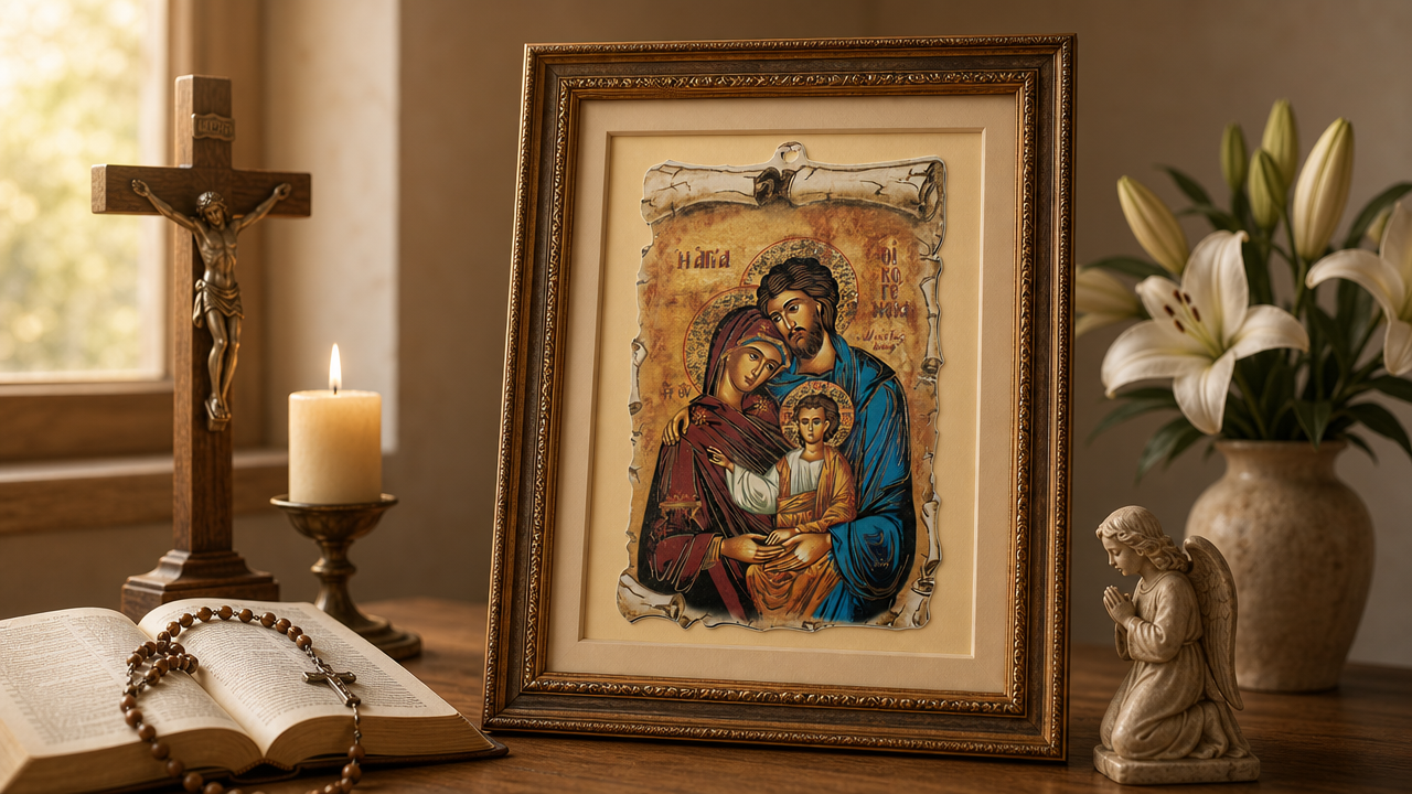 Holy Family 8 by 10 Print