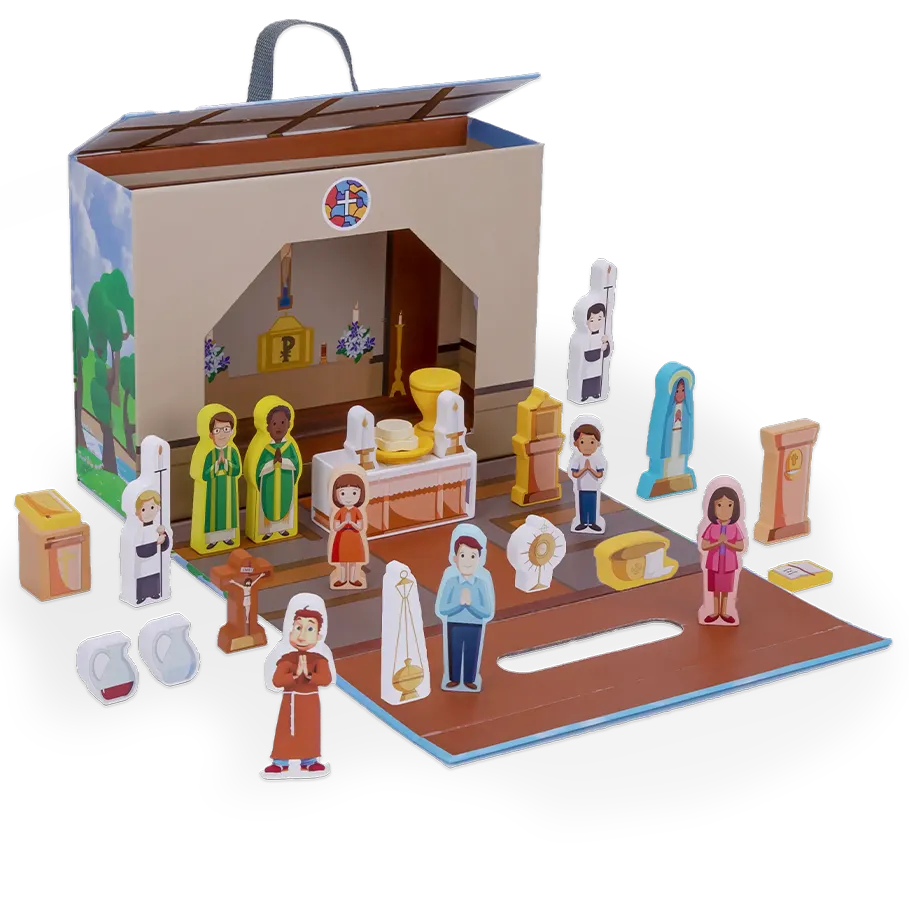 Brother Francis Church Playset - Journeys of Faith
