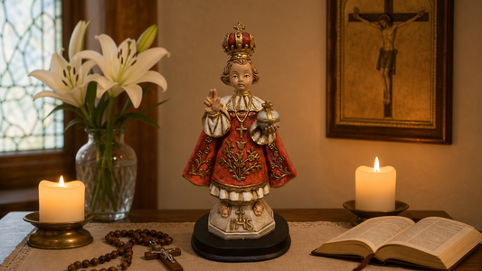 Infant Jesus of Prague 11" Statue