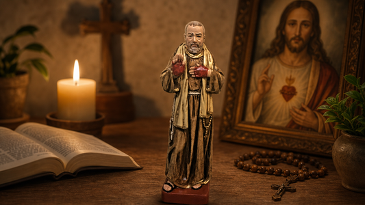 Padre Pio 8 inch statue