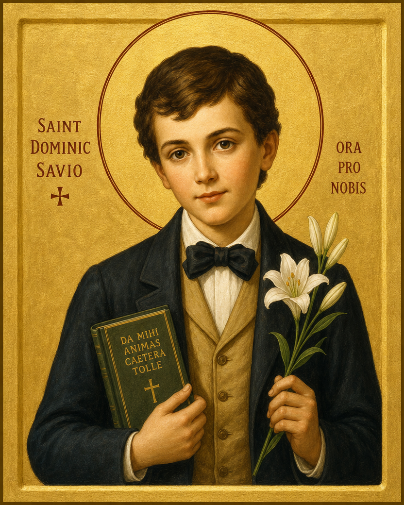 Saint Dominic Savio Icon