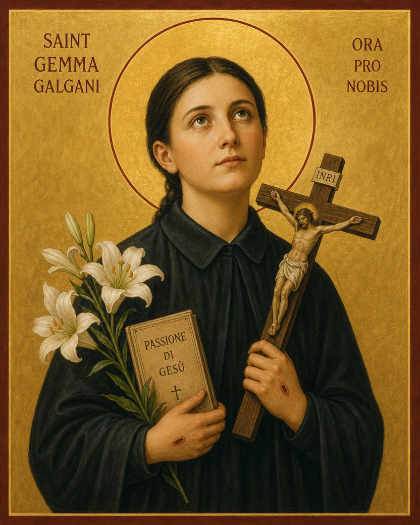 Saint Gemma Galgani Icon