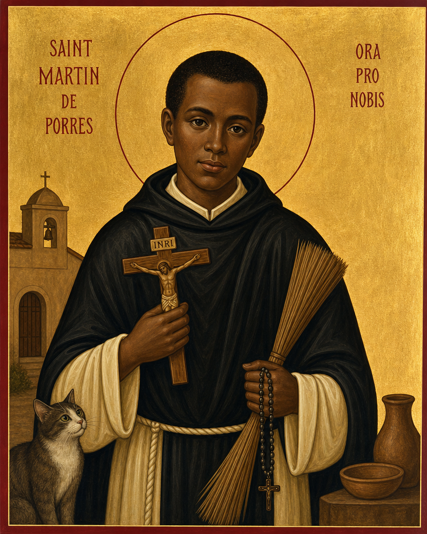 Saint Martin de Porres Icon