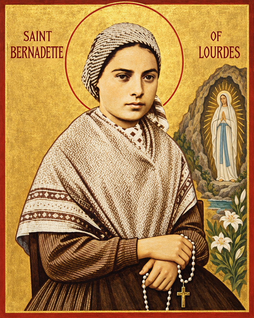 Saint_Beernadete_of_Lourdes_8_by_10icon