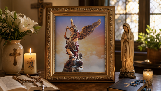 Saint Michael the Archangel 8 by 10 Print