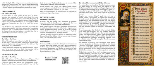 15 Prayers of Saint Bridget of Sweden