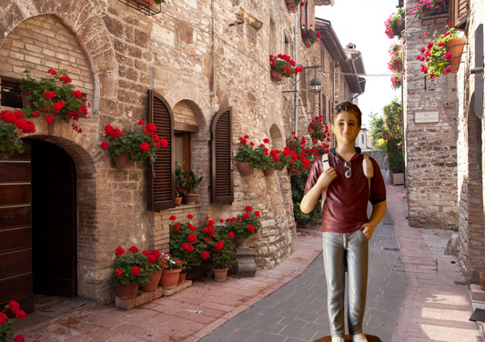 Saint Carlo Acutis Statue