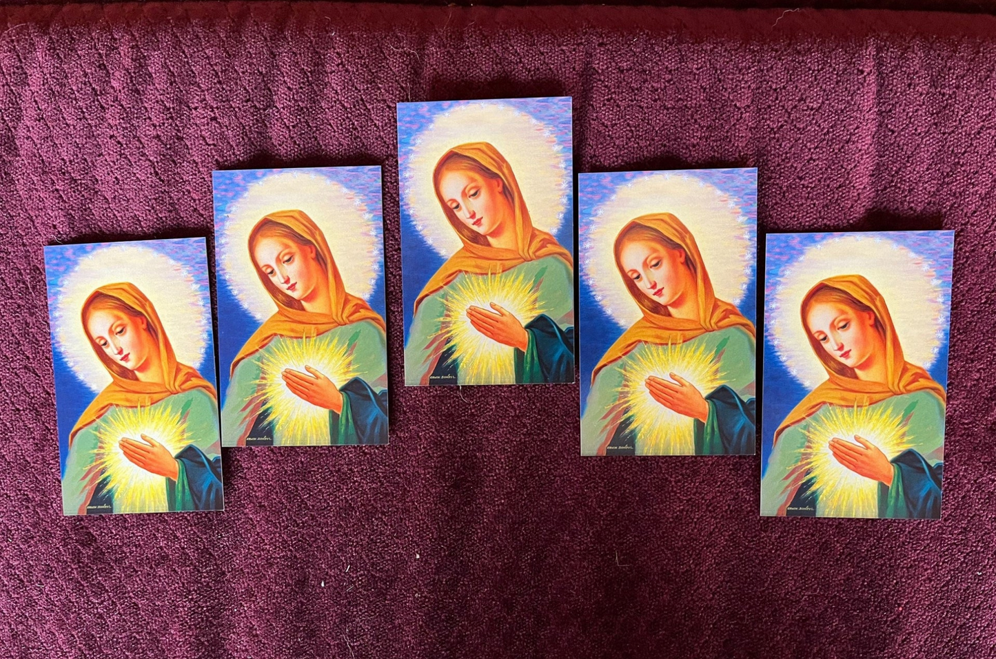 La Flama de Amor del Inmaculado Corazon de Maria, Oración en Español