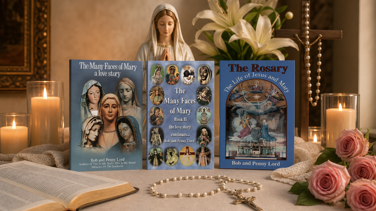 The Many Faces of Mary Books 1 + II + The Rosary