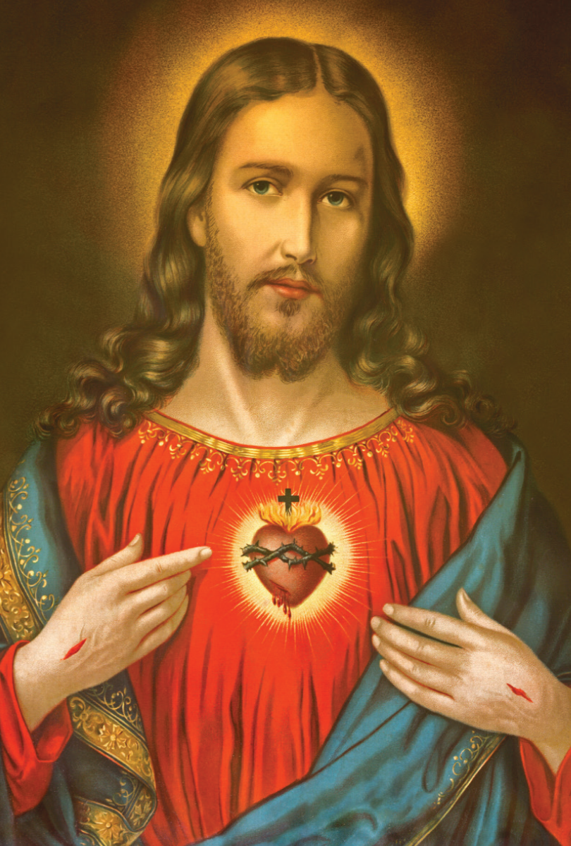 Sacred Heart of Jesus Consecration Prayer Card