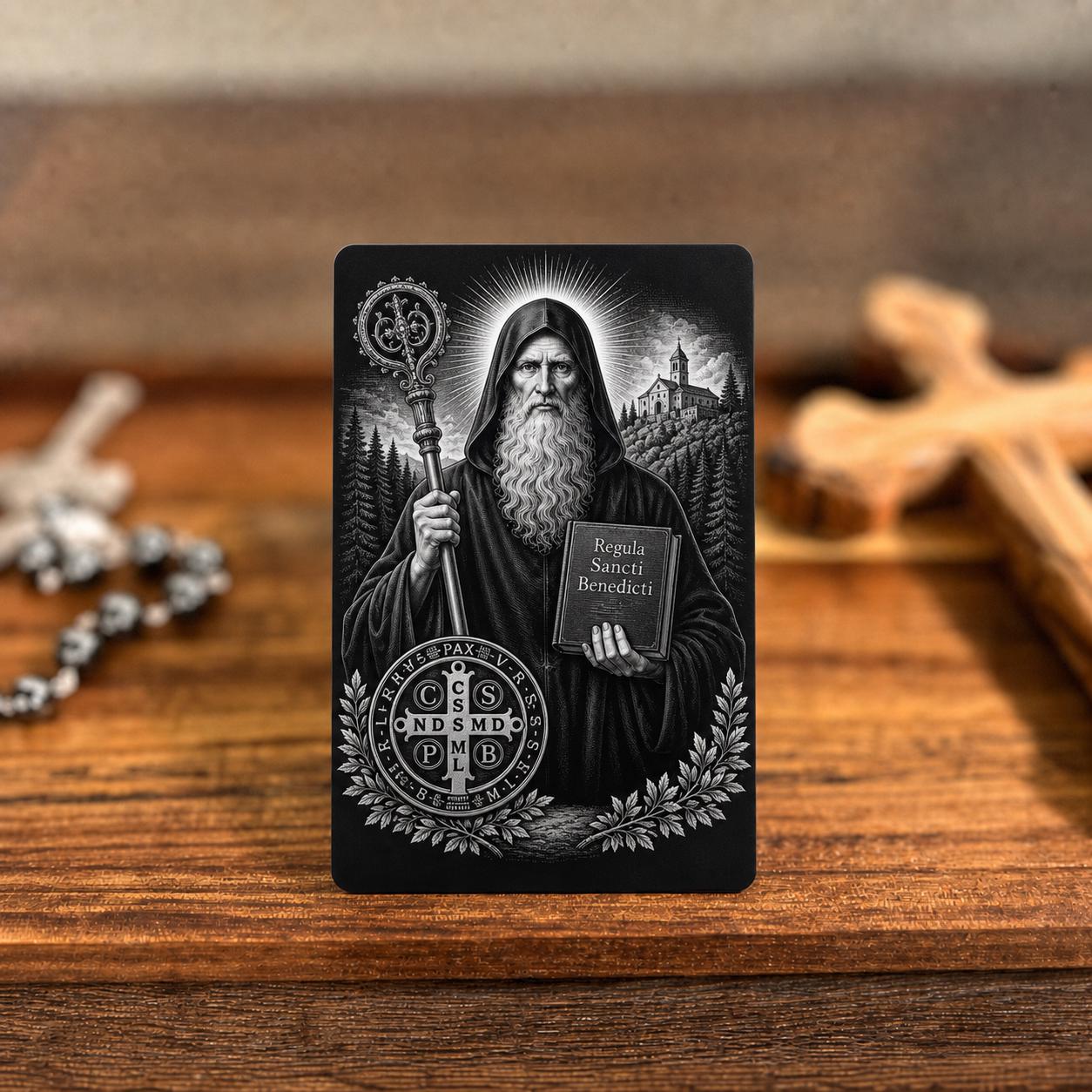Renunciations of Spirits Premium Metal Prayer Card