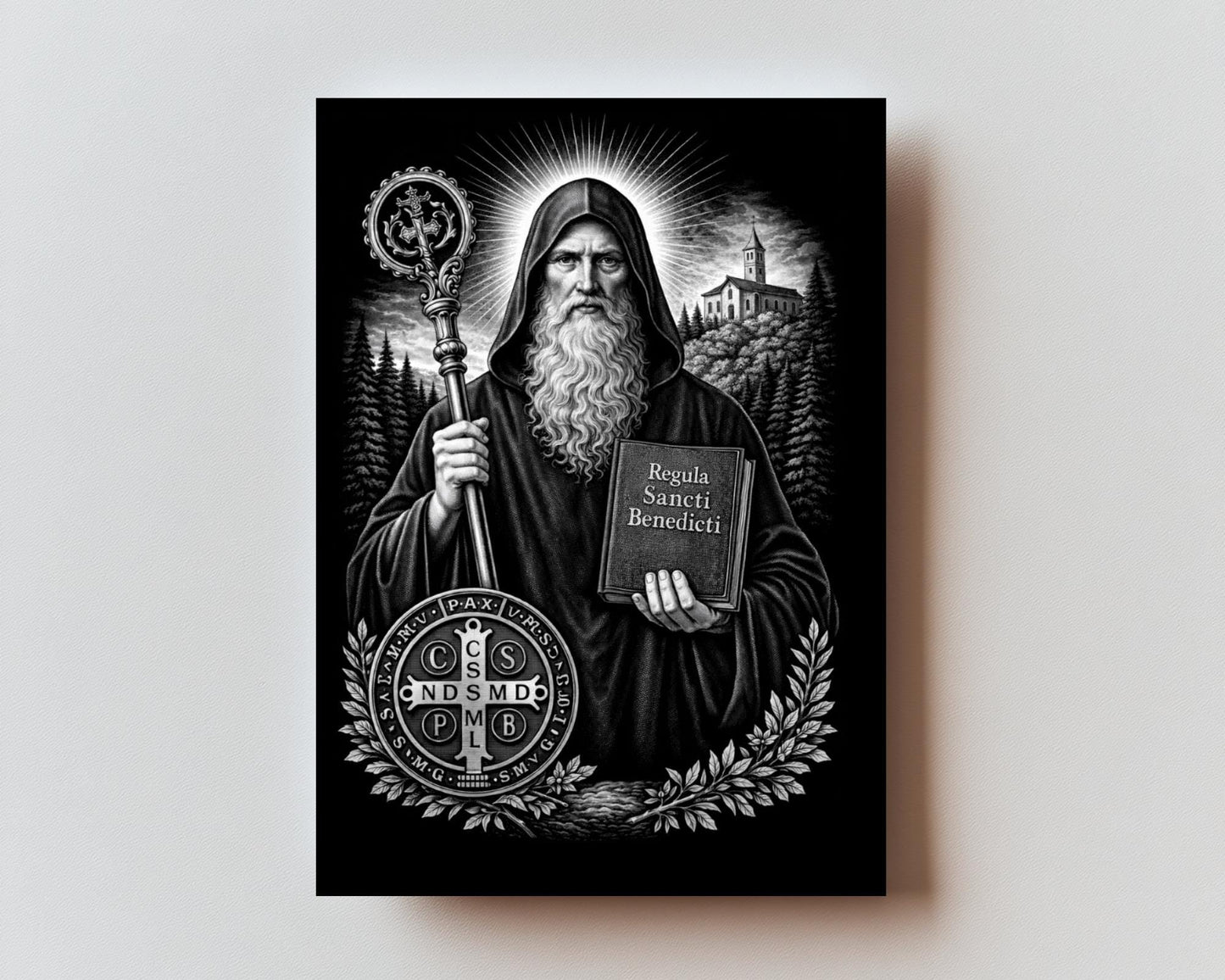 Renunciations of Spirits Premium Metal Prayer Card
