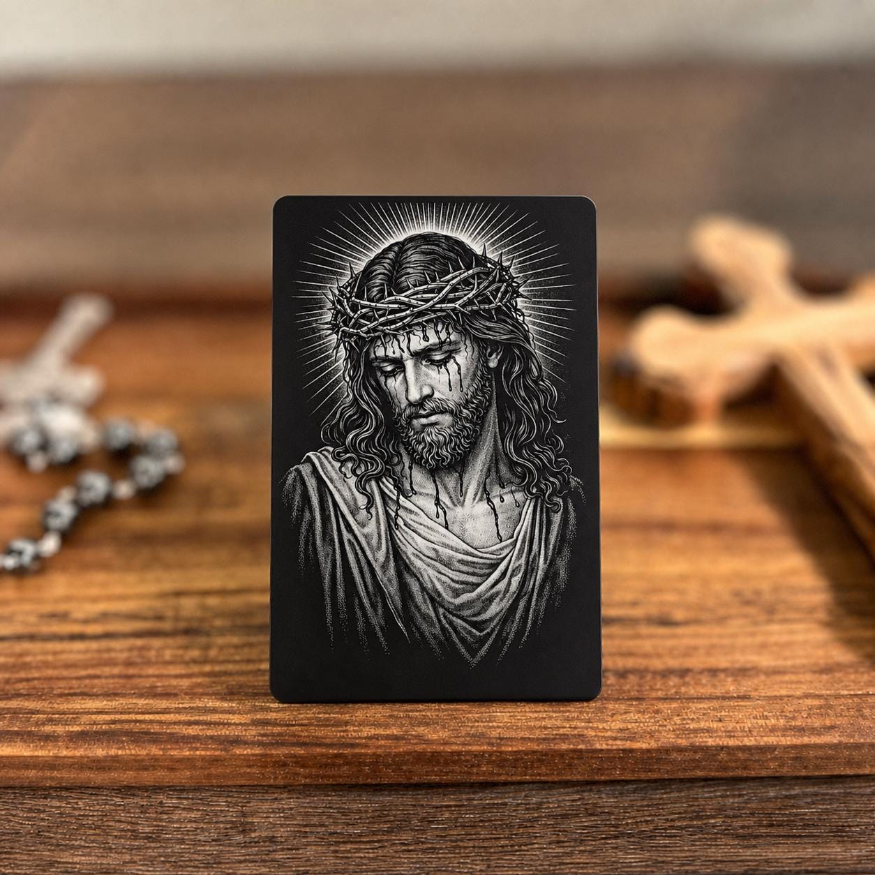 Binding Prayer of Protection Premium Metal Prayer Card