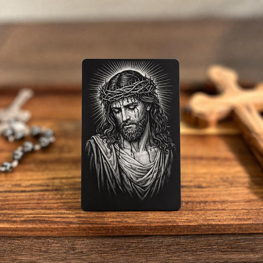 Binding Prayer of Protection Premium Metal Prayer Card