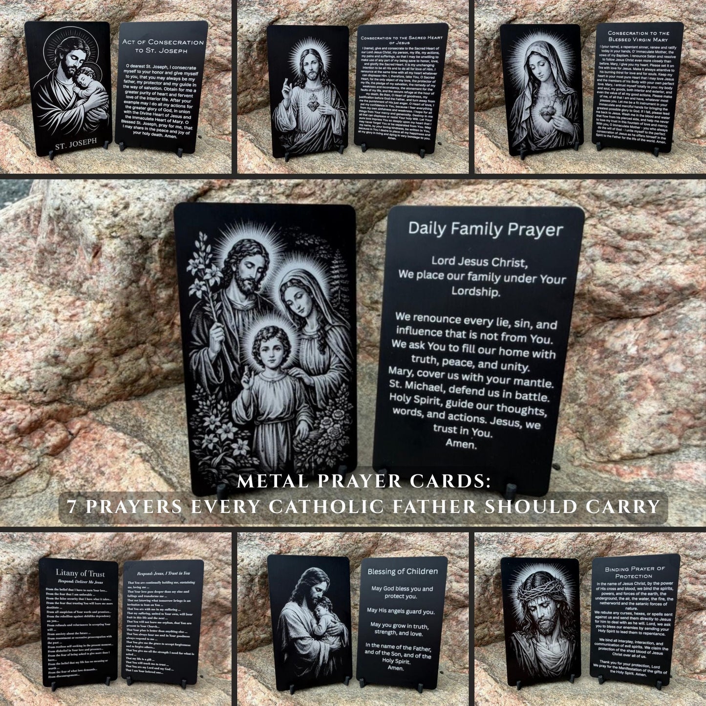 Customizable Catholic Father Gift Box Set