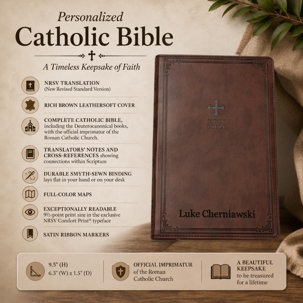 Customizable Catholic Father Gift Box Set
