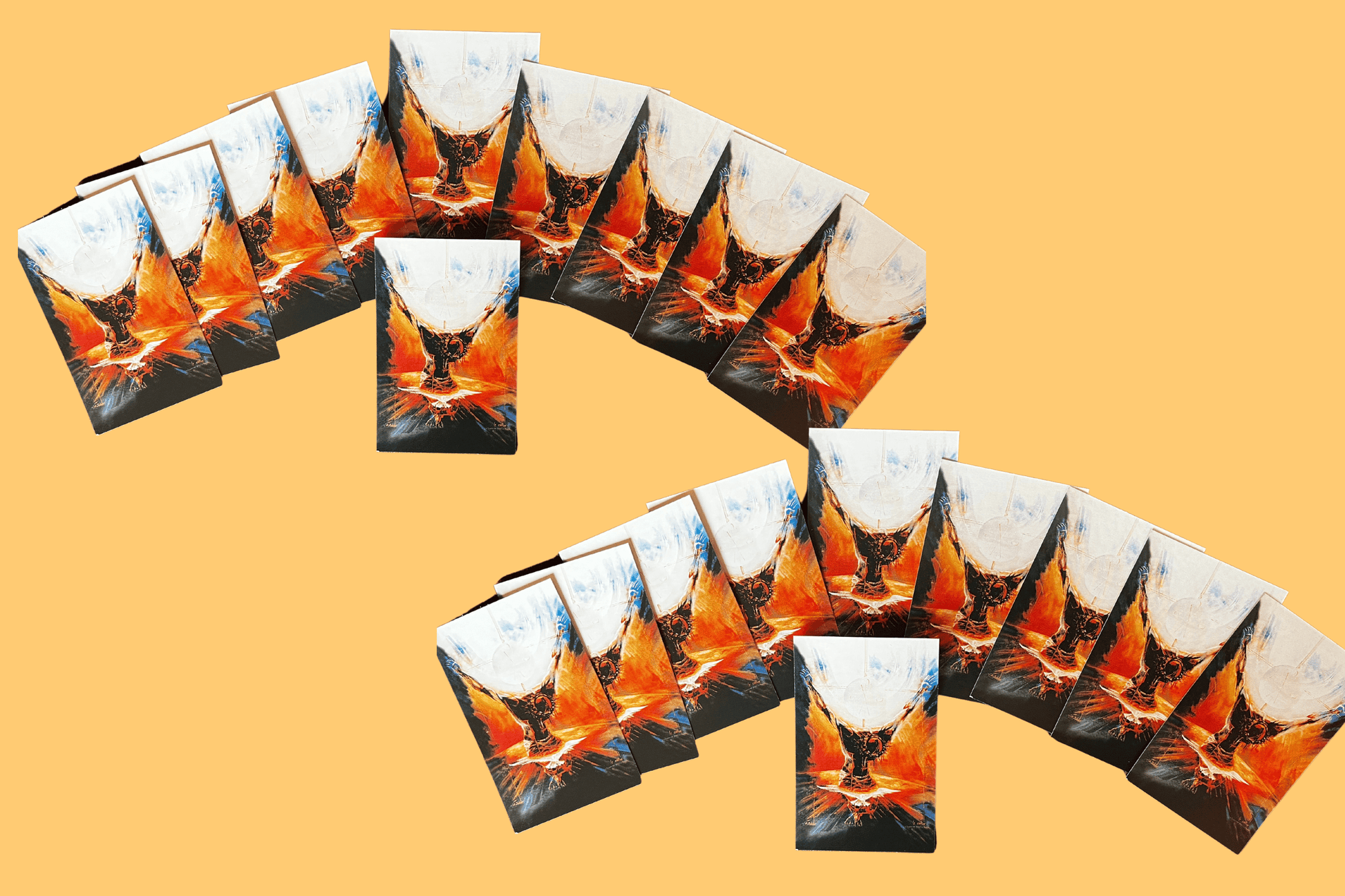 Laminated Holy Cards with Eucharistic Prayer After Communion, 220-pack by Bob and Penny Lord, featuring religious text and images.