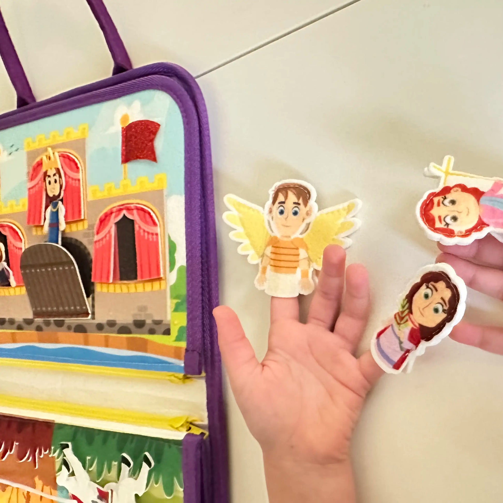 God's Princesses Vol. 1 Felt Busy Book - St. Joan of Arc and St. Josephine Bakhita - Journeys of Faith