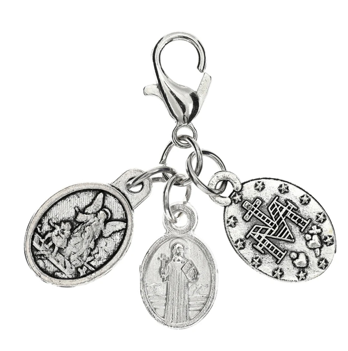 Three Rosary Marker Charm,  New  #AB-452-R2