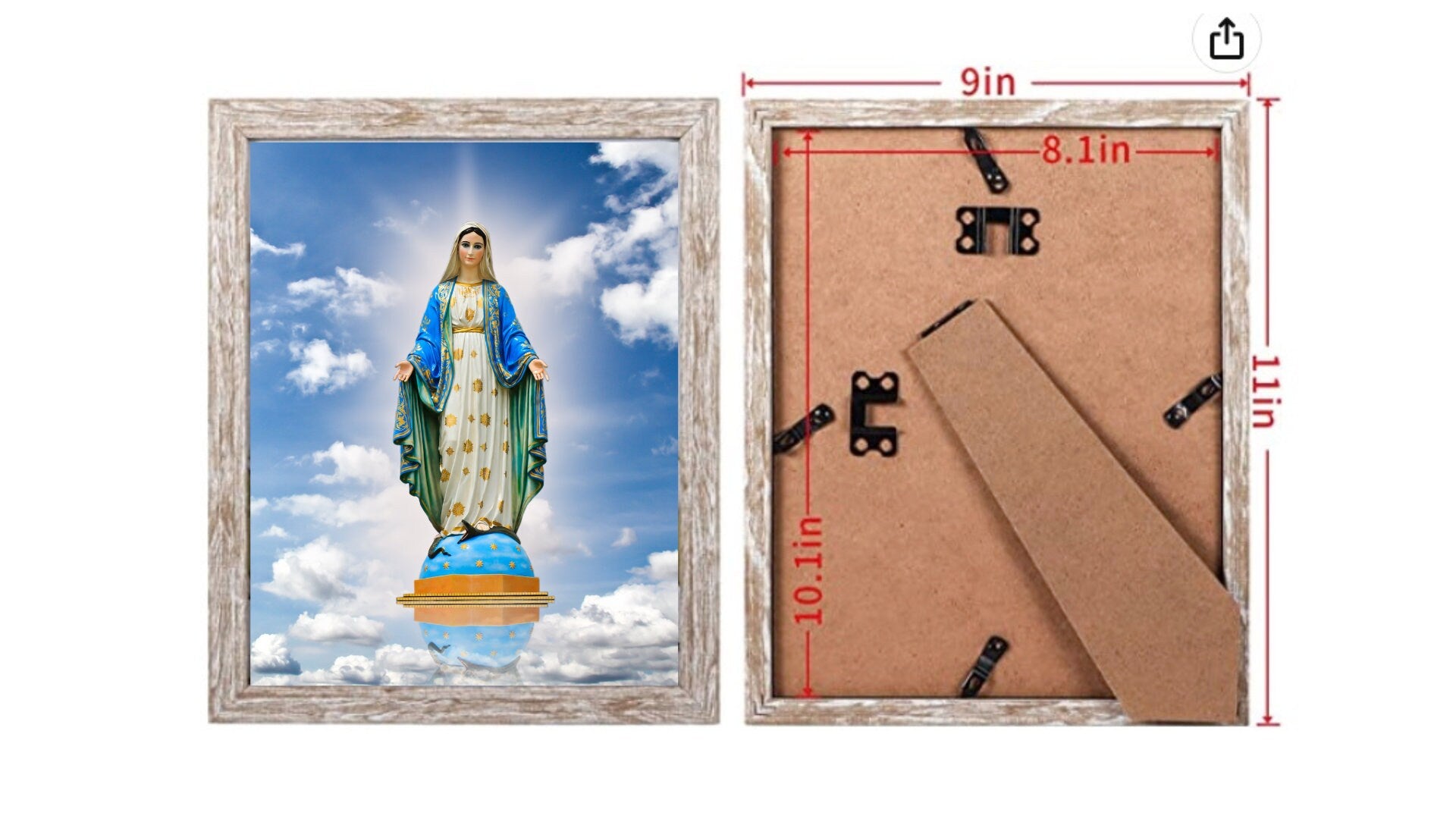 Our Lady of Grace 8 by 10 Print - Journeys of Faith