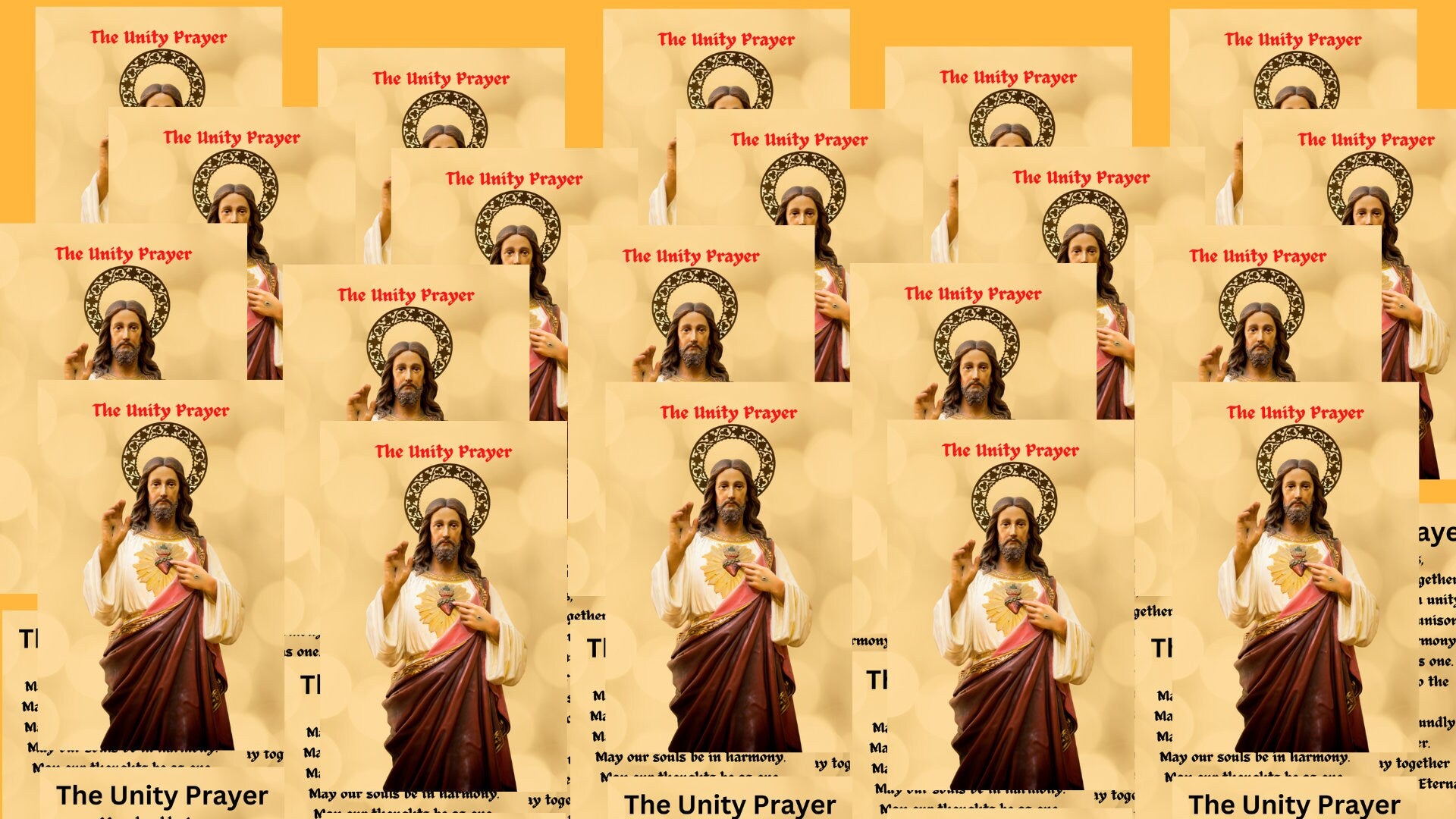 The Unity Prayer Card - Packages - Journeys of Faith