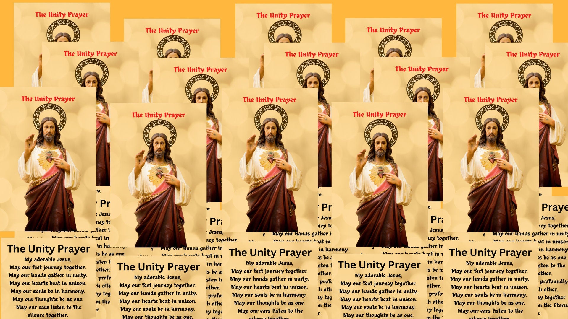 The Unity Prayer Card - Packages - Journeys of Faith