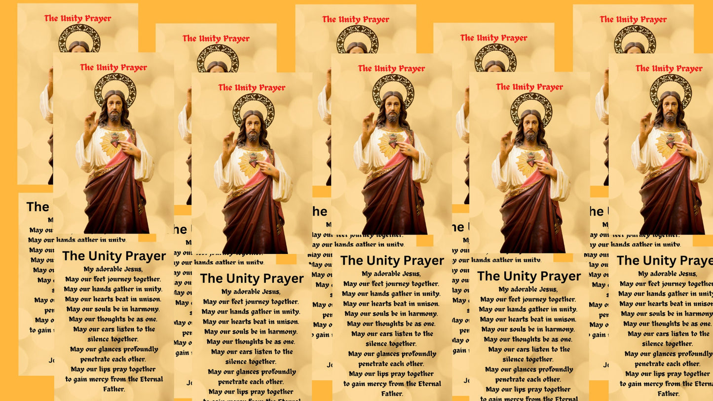 The Unity Prayer Card - Packages - Journeys of Faith