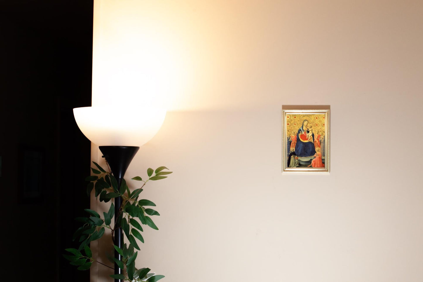Madonna and Child, Fra Angelico, Hand-Framed Original Design—Restored Antique Artwork—Gold Frame Wall Decor, Gift, Blessed Virgin, 5x7, 8x10