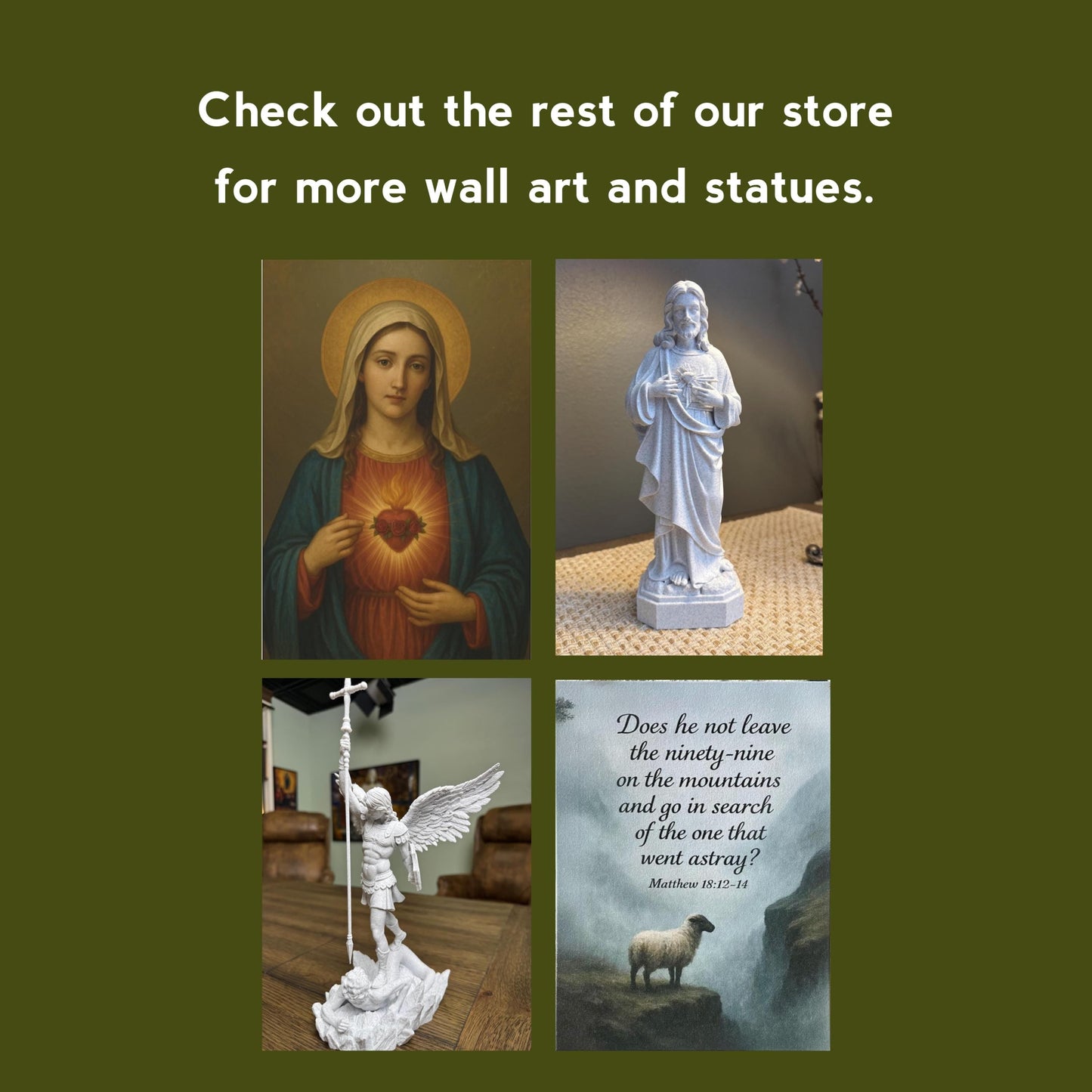 Sacred Heart of Jesus Framed Wall Art - Journeys of Faith