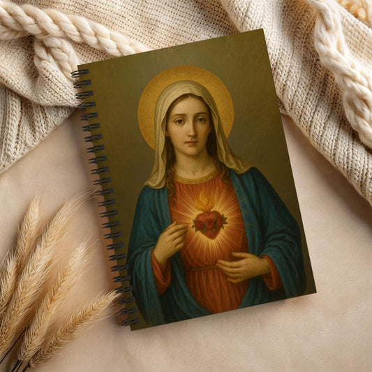 Immaculate Heart of Mary Notebook - Journeys of Faith