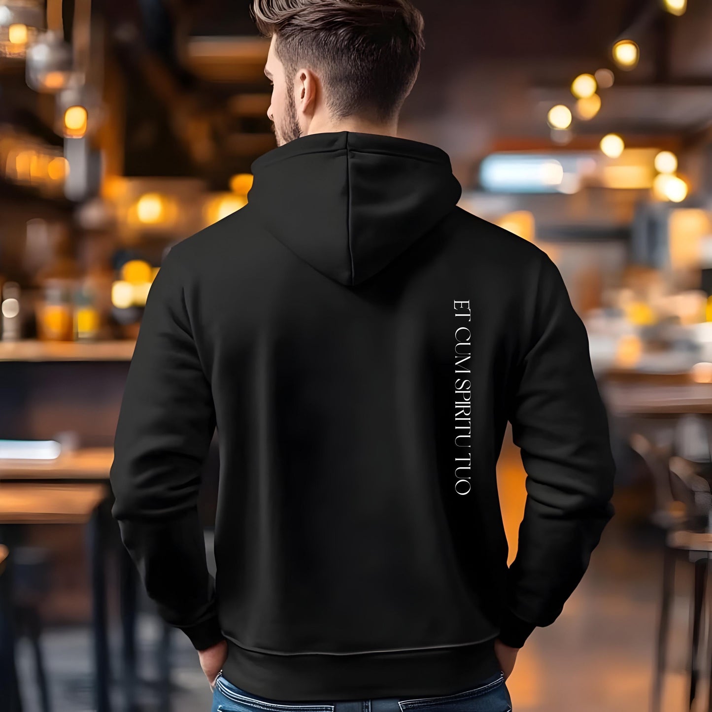 Latin Mass Hoodie Dominus Vobiscum