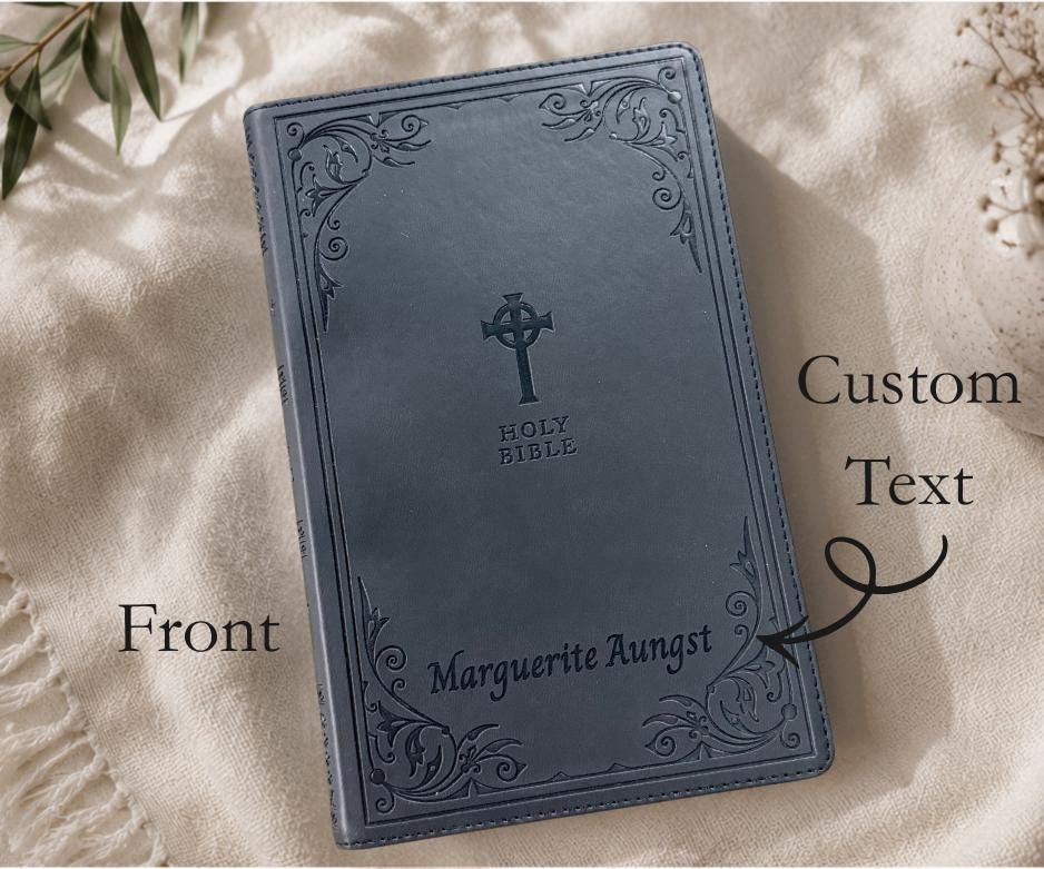Custom Engraved Bible