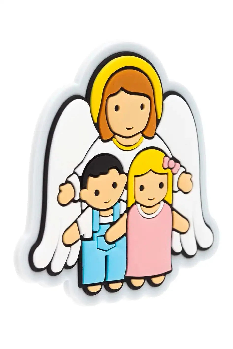 Guardian Angel Children Catholic Fridge Magnet | Divine Protection | Little Drops of Water