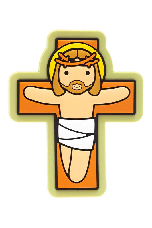 Jesus Cross Catholic Fridge Magnet | Crucifixion Love | Little Drops of Water