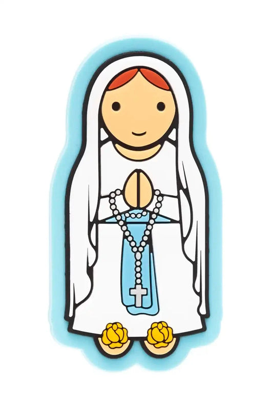 Our Lady Lourdes Catholic Fridge Magnet | Healing Grace | Little Drops of Water