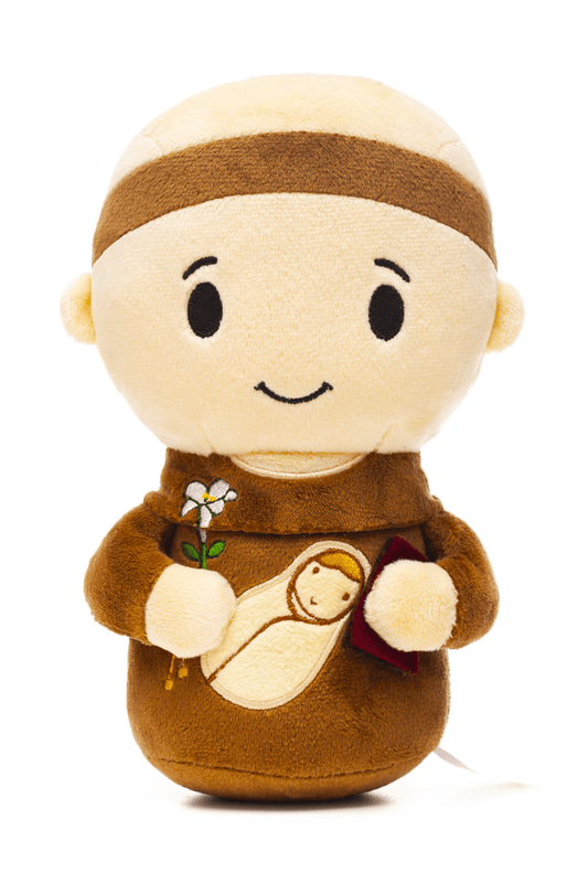 Saint Anthony Catholic 8" Plush Doll — Patron of Lost Things