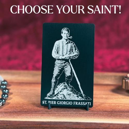 Custom Catholic Confirmation Card
