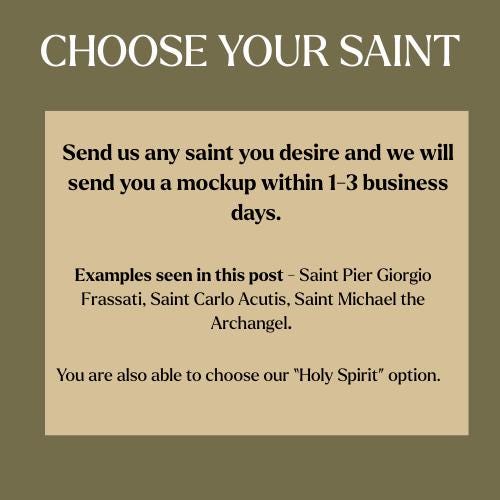 Custom Catholic Confirmation Card