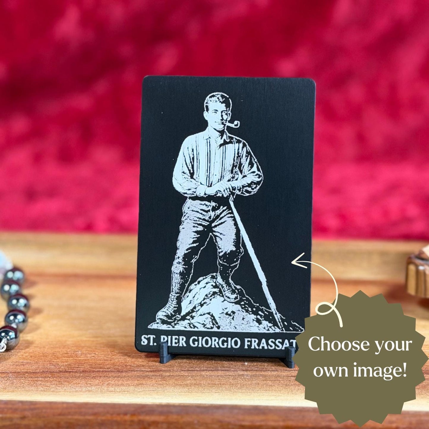 Custom Metal Prayer Card